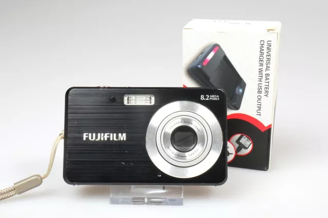 Fujifilm FinePix J10 | Digital Compact Camera | 8.2MP | Black