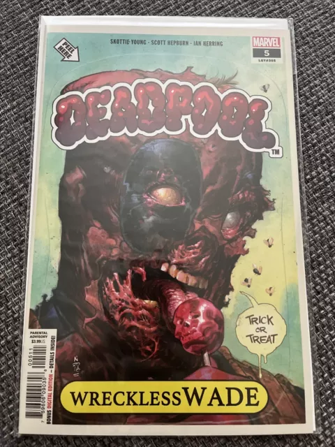 Deadpool #5 Garbage Pail Kids Homage Cover 2018