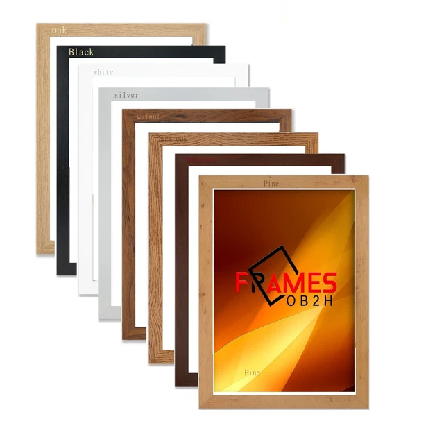 BESPOKE,CUSTOM SIZES Photo, Picture, Poster Frames All Sizes Avilable £