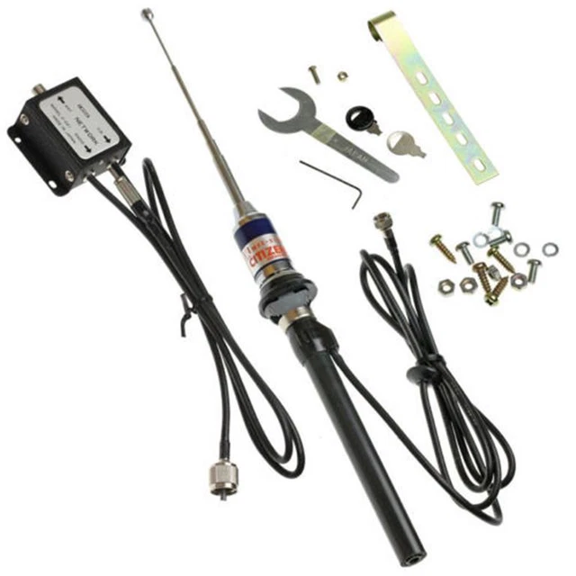 Antenne CB Mobile Archer – Vintage CB/AM/FM – Emballage Abîmé, Antenne Neuve