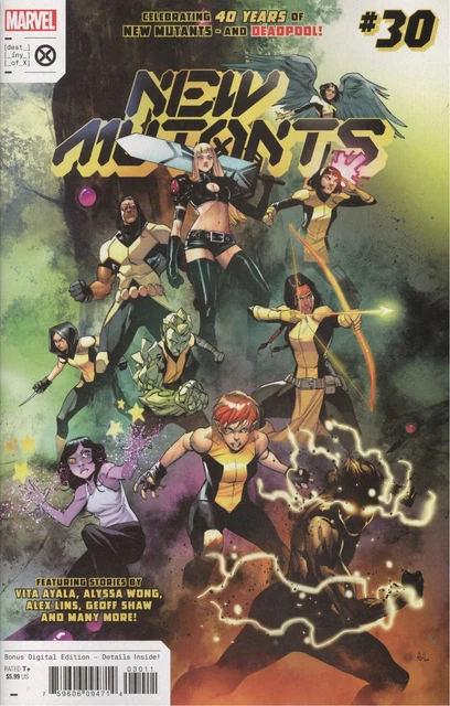 New Mutants #30 Vf/Nm Marvel Hohc 2022