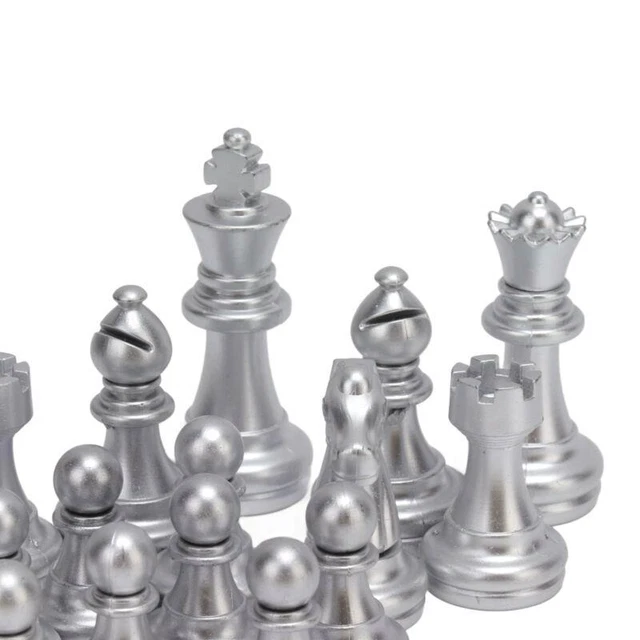 Radicaln Marble Chess Set 12 Inches White and Grey Oceanic Handmade Chess  Board Game for Adults - 2 Player Games for Adults - 1 Chess Board & 32  Chess