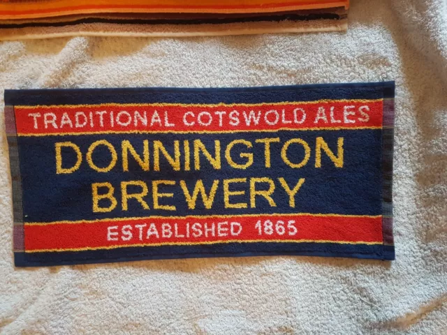 Traditional Cotswold Ales Donnington Brewery Unused New  Bar / Beer Towel