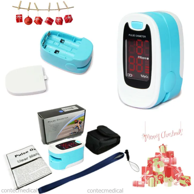CMS50M Finger Tip LED Pulse Oximeter SpO2 Heart Rate monitor Blood oxygen Meter