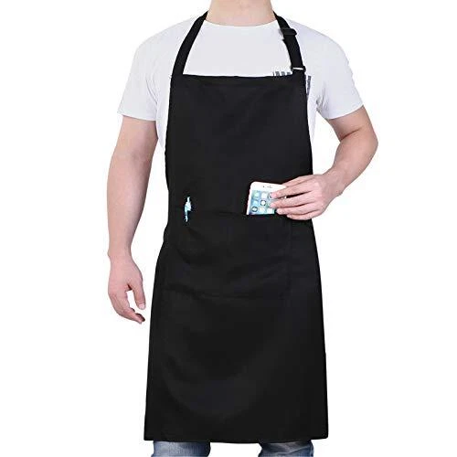 Work Aprons Heavy Duty Shop Work Apron With Pockets for Men Water Oil Chef New