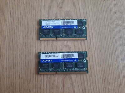 Memoria ADATA pc3-10600s 2x2gb 