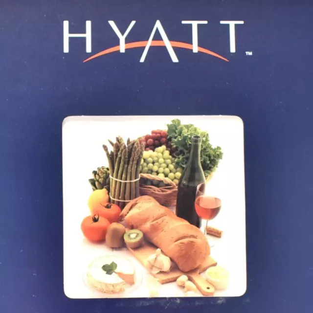 1989 Hyatt Regency Woodfield Hotel Restaurant Menu Schaumburg O'Hare Chicago IL