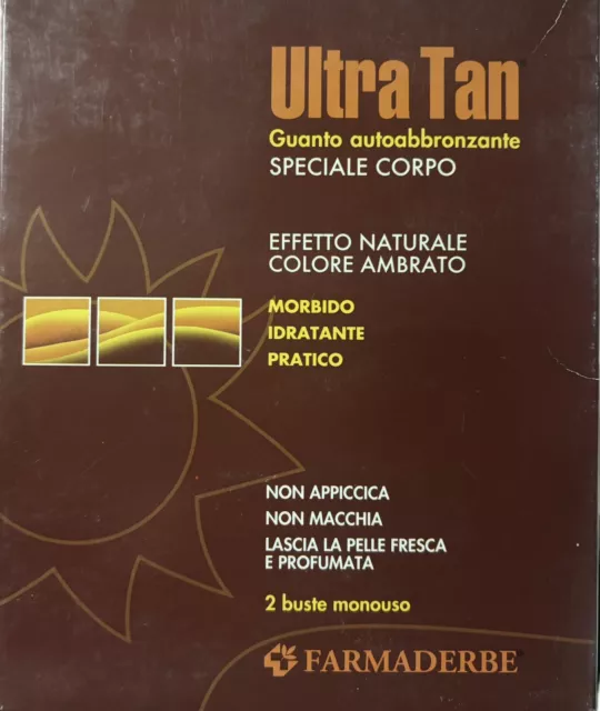 OFFERTA -30% Guanto Corpo Autoabbronzante Farmaderbe Monouso 4 Scatole 8 Pezzi