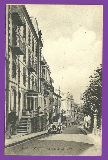 CPA-63- Royat- Avenue Of La Valley