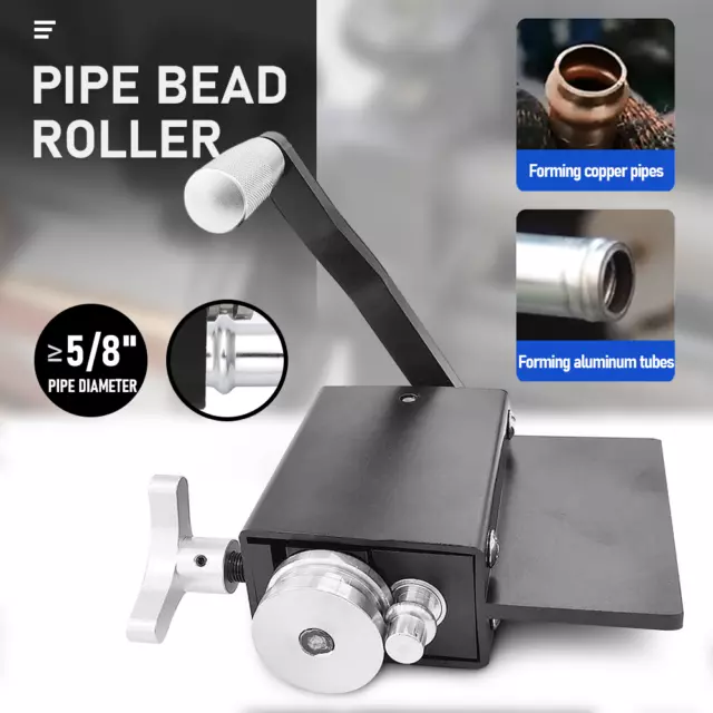 Intercooler Pipe Form Bead Machine, DIY Intake Tube Beading Tubing Tool Roller