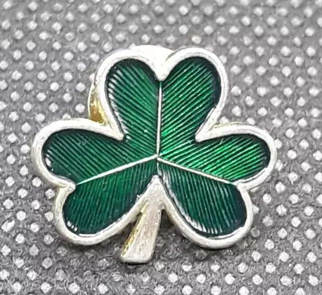 Vintage 3 Leaf Clover Shamrock Lapel Hat Jacket Pin By Hallmark