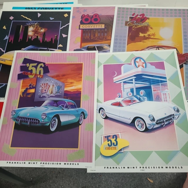 FRANKLIN MINT PRECISION Models The Official History of the Corvette