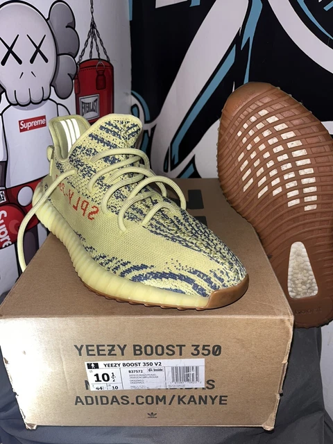 Adidas Yeezy Boost 350 V2 Semi Frozen Yellow Size 10.5