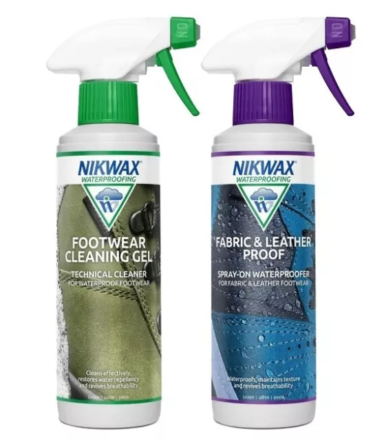 Nikwax Footwear Cleaning Gel Proofer 300ml Equipment Treatment Washing Free P&P