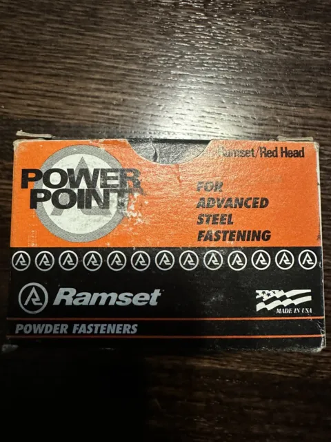 RAMSET/Red Head SP178  1-7/8” Galvanized Powder Fasteners (100 Pins Per Box)