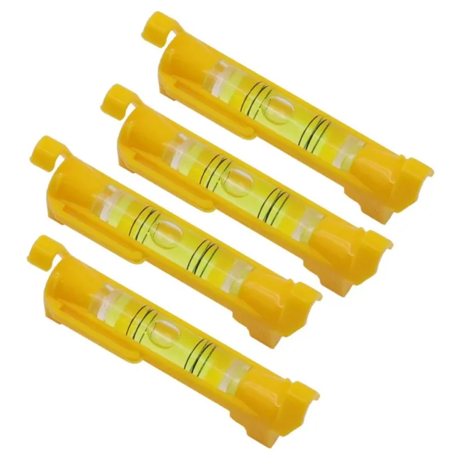 Livello pendenza 75x12,5 mm utensili da legno gialli misurazione orizzontale bolle portatili