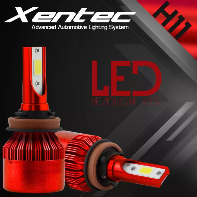 Xentec H11 H9 H8 1050W 157500LM LED Headlight Kit Low Beam Bulbs 6000K Power