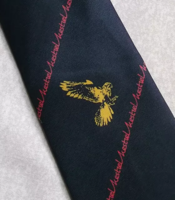 Tie Necktie Vintage Mens Crested Club Association Society KESTRAL SILK