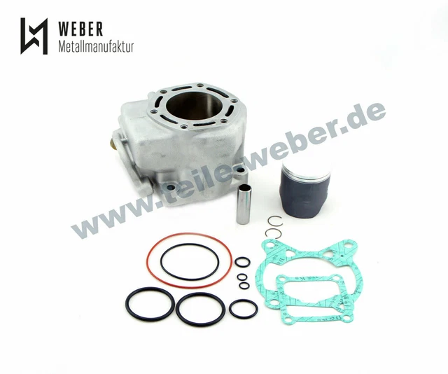 Kit Cylindre Piston Wössner 135cc Pour Suzuki RM 125 - Big Calibre 135 - Neuf D'origine Japon