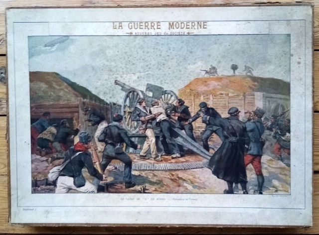 Old 1914 WW French Game PRNT La Guerre Moderne . Awesome | Etsy