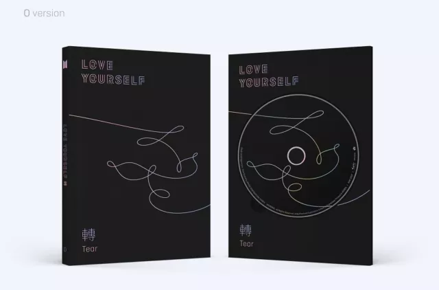 BTS 3. Album [LOVE YOURSELF  'Träne'] zufällige CD + P.Buch + M.Buch + Fotokarte + S.Foto 3