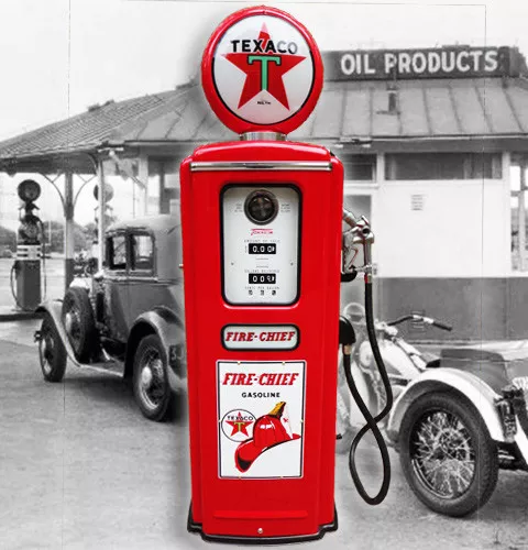 Texaco Fire Chief Model 39 Tokheim Full Size Gas Pump-Vintage Authentic Style