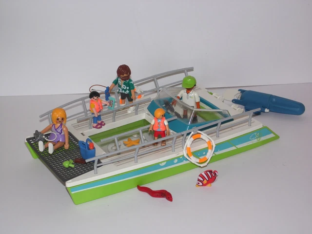 Playmobil summer outlet fun boat