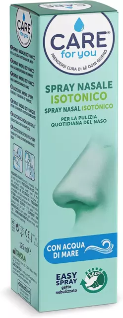 , Spray Nasale Isotonico - Spray Lavaggi Nasali Nebulizzato, Con Acqua Di Mare 2