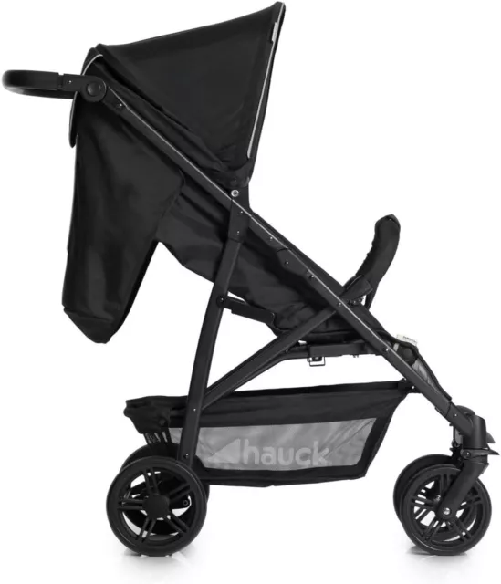 Hauck Rapid 4 Small Folding Stroller with Lying Position Height-Adjustable - UK 3