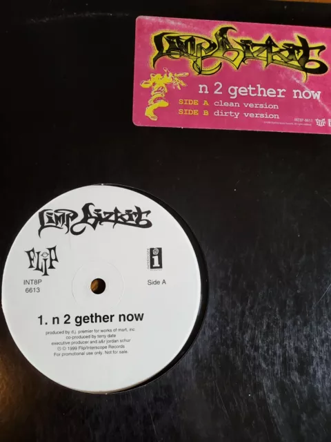 Limp Bizkit: N 2 en total ahora / promoción 12" vinilo sencillo (interscope 1999)