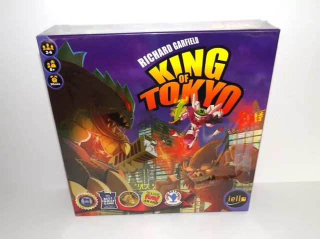 Wonderful New/Sealed Richard Garfield King Of Tokyo Board Game