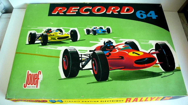 Coffret Jouef Record 64 – Circuit électrique Années 60 Avec Transformateur Réf396