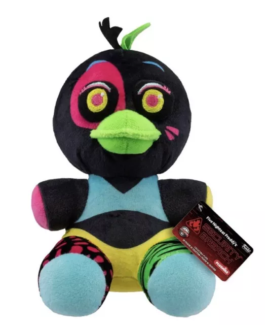 Funko Five Nights At Freddys Glamrock Chica Blacklight Plush Security Breach