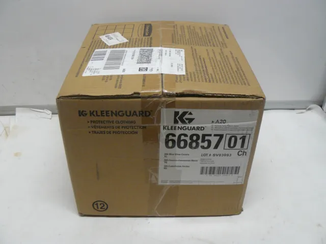 Kleenguard 66857 Blue shoe covers Xl case of 300 new