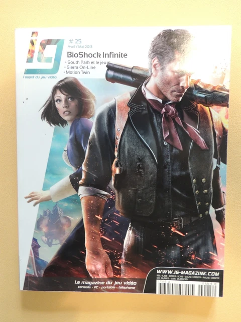 IG MAGAZINE JEU Vidéo - N°25 BioShock Infinite South Park - 2013 - Bon ...