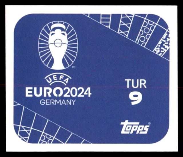 AUTOCOLLANT TOPPS EURO 2024 Ozan Kabak Turquie No. TUR9 EUR 1,43