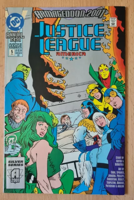 Justice League America Annual #5 (1991) DC Us Comic