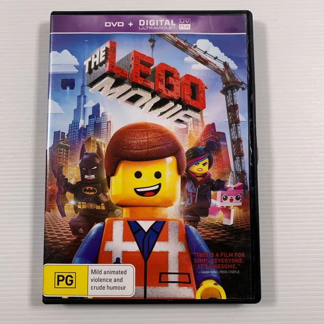 THE LEGO MOVIE (DVD, 2014) Chris Pratt Will Ferrell Region