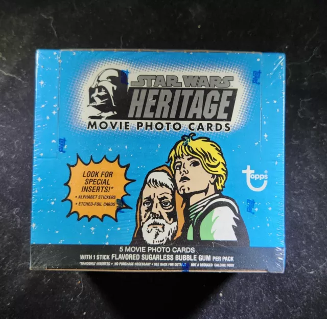 Star Wars: Heritage Movie Photo Cards - Sealed Retail Box - Topps