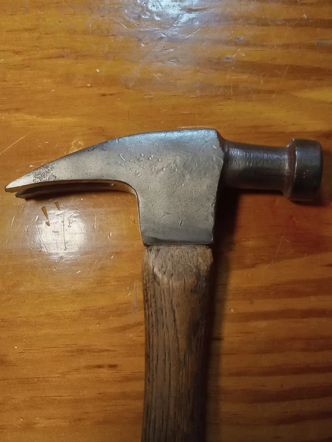 Vintage TRUE TEMPER Kelly Perfect 16R Claw Hammer Original Handle NICE 7