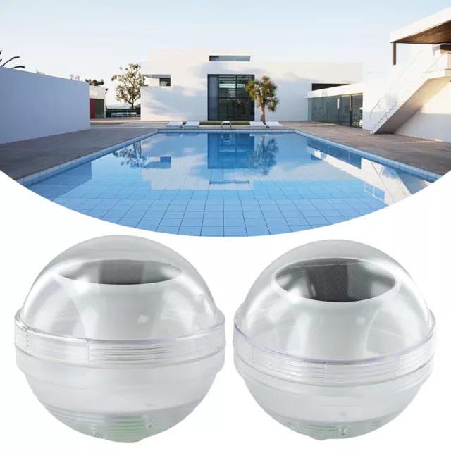 Energy Saving Solar LED Floating Pool Lights RGB Color Changing and 3 Modes