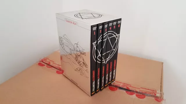 Panini Video FULL METAL ALCHEMIST COLLECTOR'S BOX COMPLETA (Book + 6DVD) NUOVA