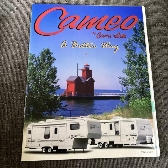 1999 CAMEO TRAVEL Trailer Fifth Wheel Camper Brochure By Carri-Lite ...