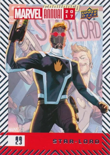 #23 STAR-LORD (2018) 2017 Upper Deck Marvel Annual GUARDIANS of the GALAXY