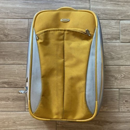 Tumi T3 Transporter 26" Expandable Wheeled Upright Suitor Yellow Suitcase