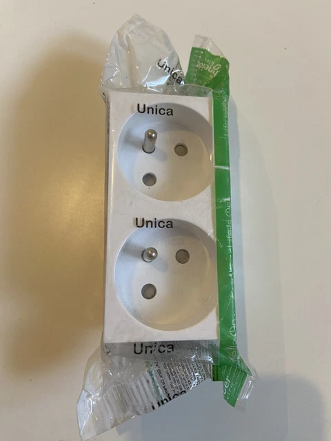 Prise Doubleur RJ45 FTP Legrand Mosaic - Double Votre Prise Réseau Facilement