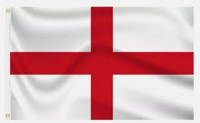England Worldcup 2024 Football Rugby Giant Pub Home Match Day 8Ft X 5Ft Flag