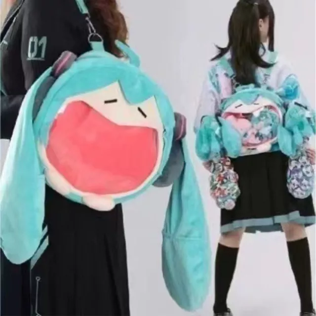 Peluche Hatsune Miku Sac à bandoulière Sacoche de voyage  Filles Femme