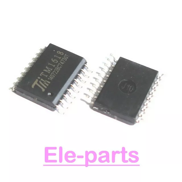 10 PCS TM1618 SOP-18 TM 1618 SMD-18 LED CHIP IC Integrated Circuits