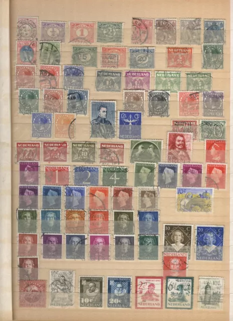 Lot von 145 Marken aus Niederlande